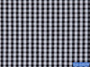 SEERSUCKER-9/D2-33579 Black and White Check Shirting Fabric