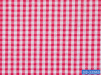 SEERSUCKER-13/D2-33583 Pink and White Check Shirting Fabric