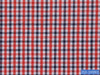 SEERSUCKER-19/D2-33592 White with Red and Dark Blue Check Shirting Fabric