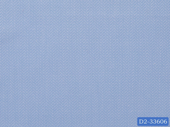 D2-33606 Light Blue Small Herringbone Shirting Fabric