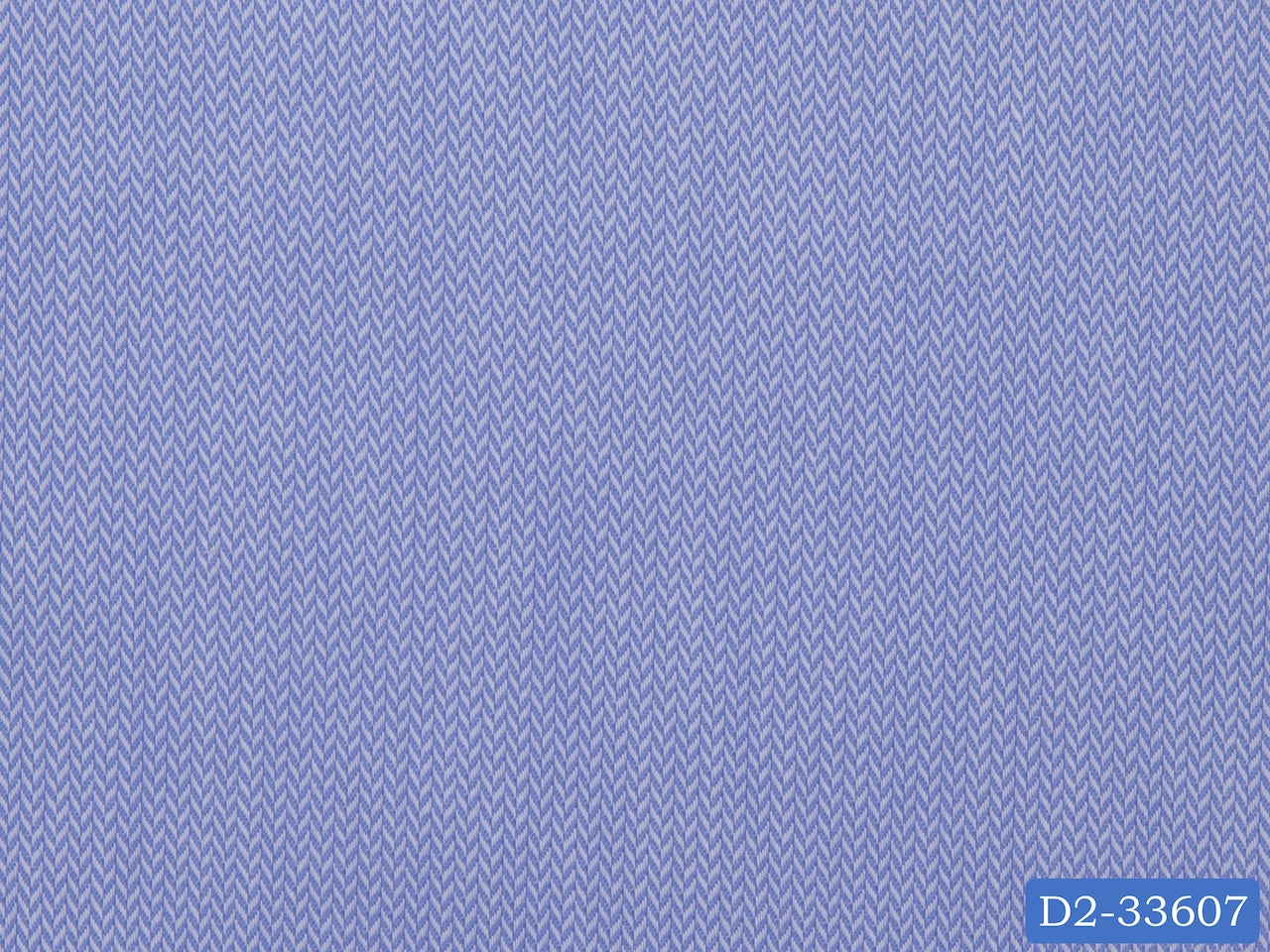 D2-33607 Blue Small Herringbone Shirting Fabric