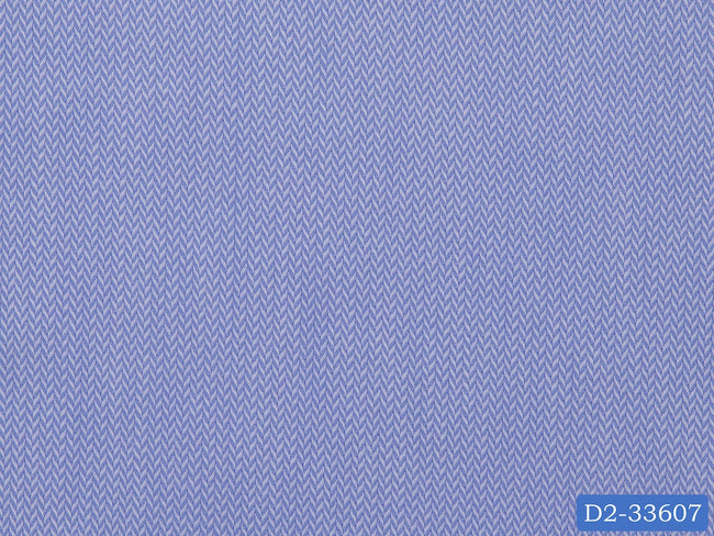 D2-33607 Blue Small Herringbone Shirting Fabric