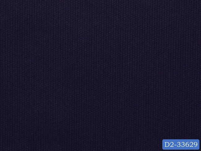 D2-33629 Navy Blue Self Stripe Shirting Fabric