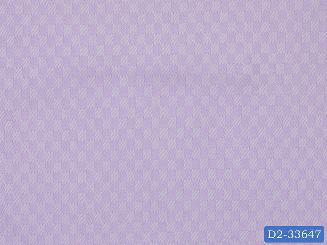 D2-33647 Purple Chessboard Shirting Fabric