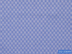 D2-33649 Royal Blue Chessboard Shirting Fabric