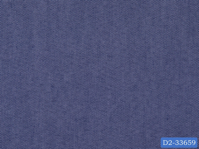 D2-33659 Denim Blue Pinpoint Shirting Fabric