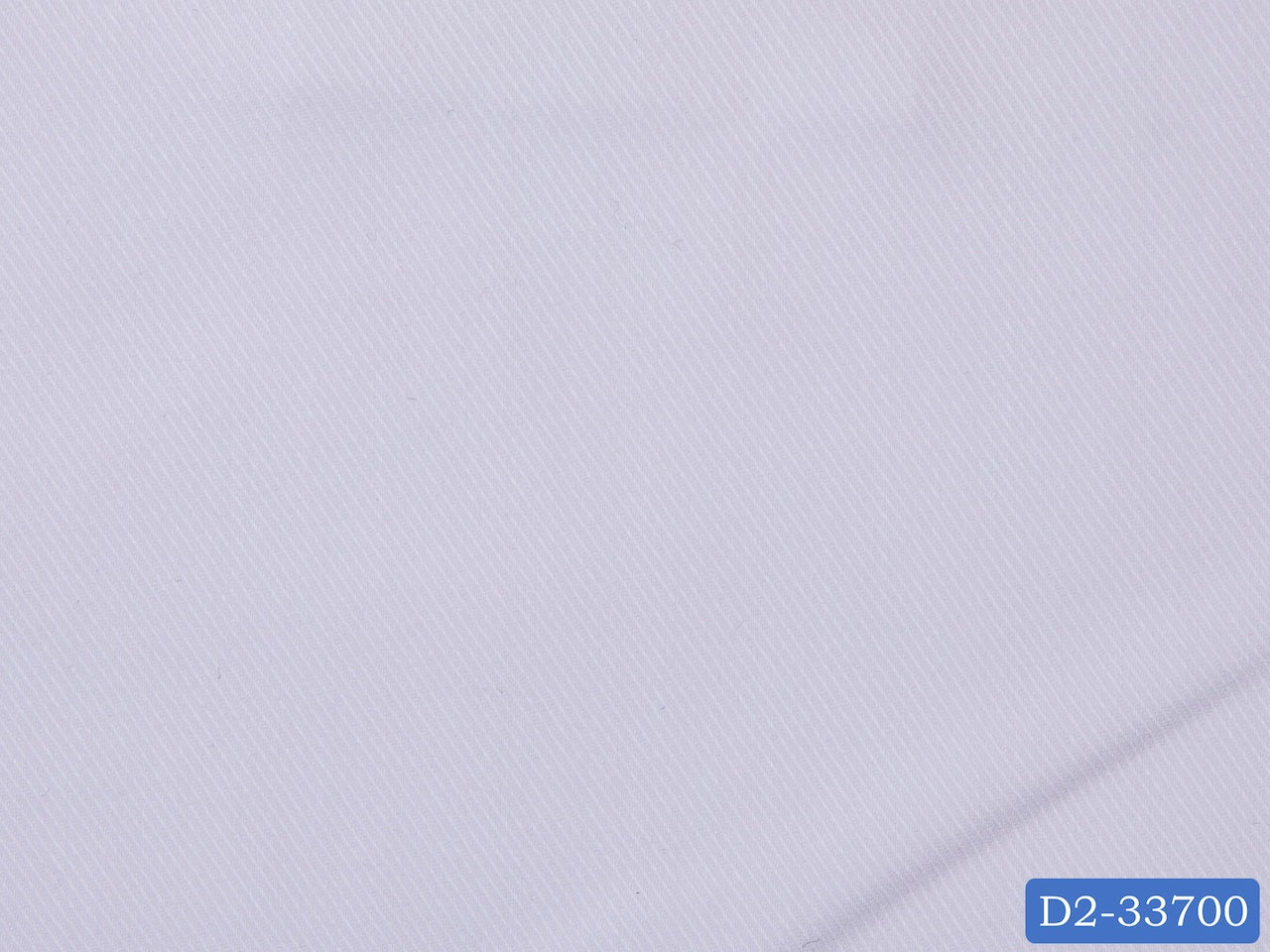 D2-33700 White Diagonal Design Shirting Fabric