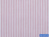 D2-33715 White With Red Stripe Shirting Fabric