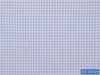 D2-33724 White With Small Light Blue Check Shirting Fabric