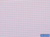 D2-33730 White With Small Pink Check Shirting Fabric