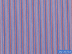 D2-33733 Red, Blue And White Stripe Shirting Fabric