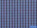 D2-33746 Dark Blue And Blue Check Shirting Fabric