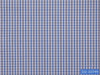 D2-33749 Silver And Blue Check Shirting Fabric