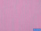 D2-33753 Pink With White Stripe Shirting Fabric