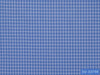 D2-33759 Blue With Small White Check Shirting Fabric