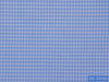 D2-33760 Light Blue With Small White Check Shirting Fabric