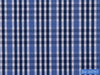 D2-33767 White And Blue Check Shirting Fabric