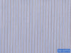 D2-33773 White With Grey And Blue Stripe Shirting Fabric