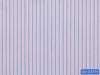 D2-33774 White With Pink And Blue Stripe Shirting Fabric