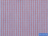 D2-33778 White With Red And Blue Small Check Shirting Fabric