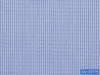 D2-33779 White With Light Blue And Blue Small Check Shirting Fabric