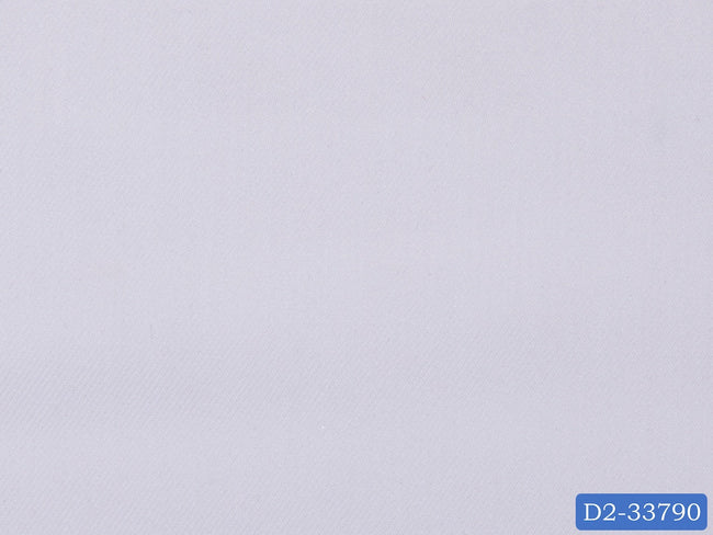 D2-33790 White Solid Shirting Fabric