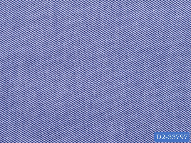 D2-33797 Royal Blue Solid Shirting Fabric