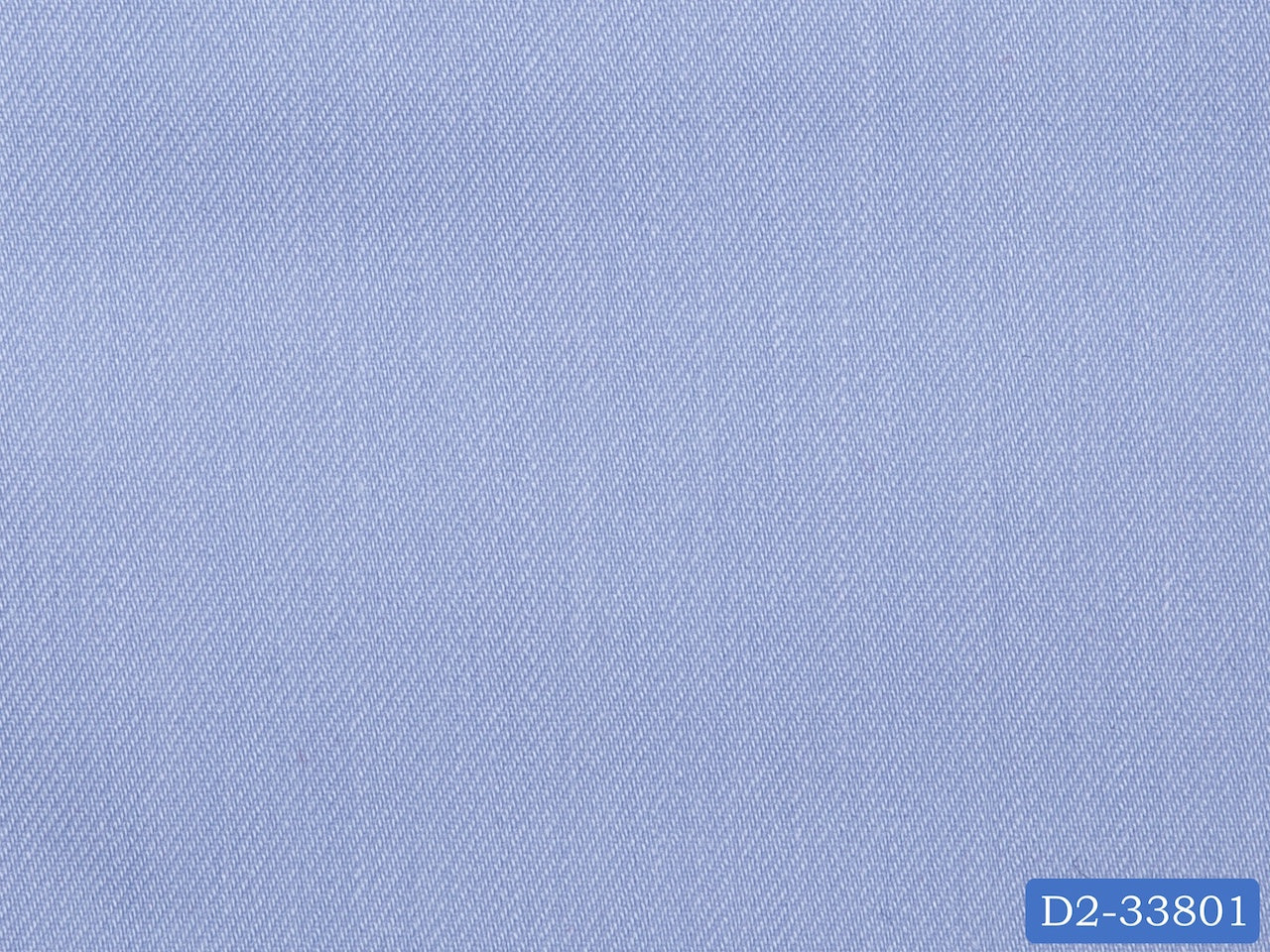 D2-33801 Blue Solid Shirting Fabric