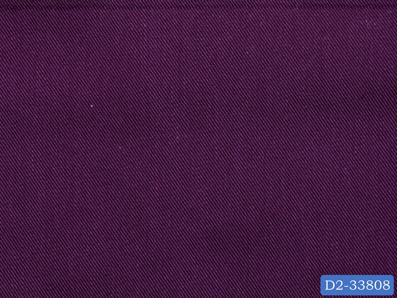 D2-33808 Purple Solid Shirting Fabric