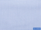 D2-33823 White With Blue Design Shirting Fabric