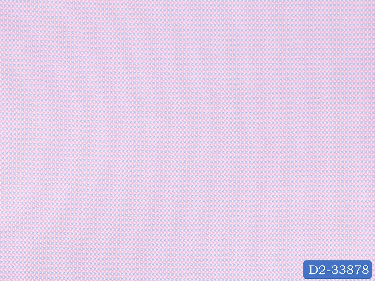 D2-33878 Pink, Blue And White Micro Check Shirting Fabric