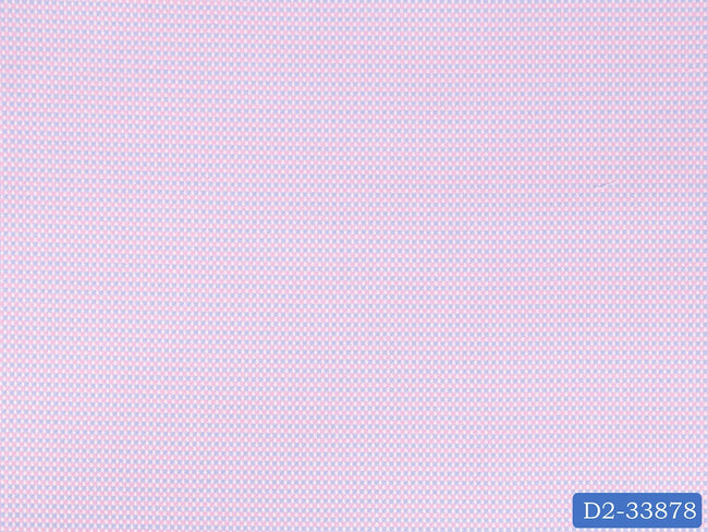 D2-33878 Pink, Blue And White Micro Check Shirting Fabric