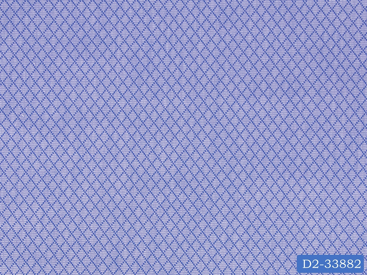 D2-33882 Blue Diamond Texture Shirting Fabric