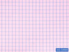 D2-33905 White, Pink And Blue Check Shirting Fabric