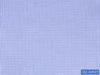 D2-33927 Blue Micro Check On Light Blue Shirting Fabric