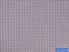 D2-33942 Brown Check On Light Blue Shirting Fabric