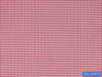 D2-33972 White And Red Houndstooth Shirting Fabric