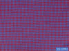 D2-33981 Blue And Red Houndstooth Shirting Fabric