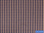 D2-33990 Light Brown And Navy Check Shirting Fabric