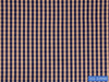 D2-33990 Light Brown And Navy Check Shirting Fabric