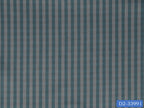 D2-33991 Green And Grey Check Shirting Fabric