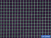 D2-33997 Green And Purple Check Shirting Fabric