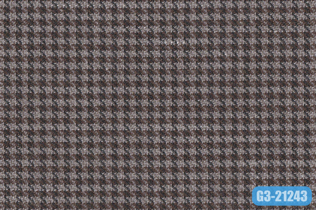 GS7824/G3-21243 Tan & Brown Small Check Suit Fabric