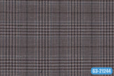 GS7825/G3-21244 Tan Brown Houndstooth With Light Blue Check Suit Fabric