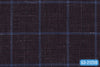 GS7840/G3-21259 Rosewood With Blue Check Suit Fabric