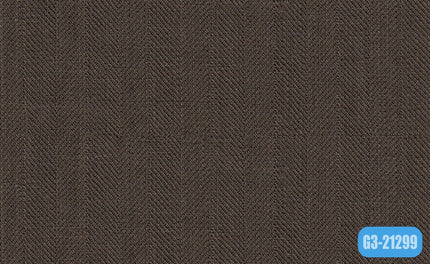 LH255-5/G3-21299 Peanut Brown Herringbone Suit Fabric