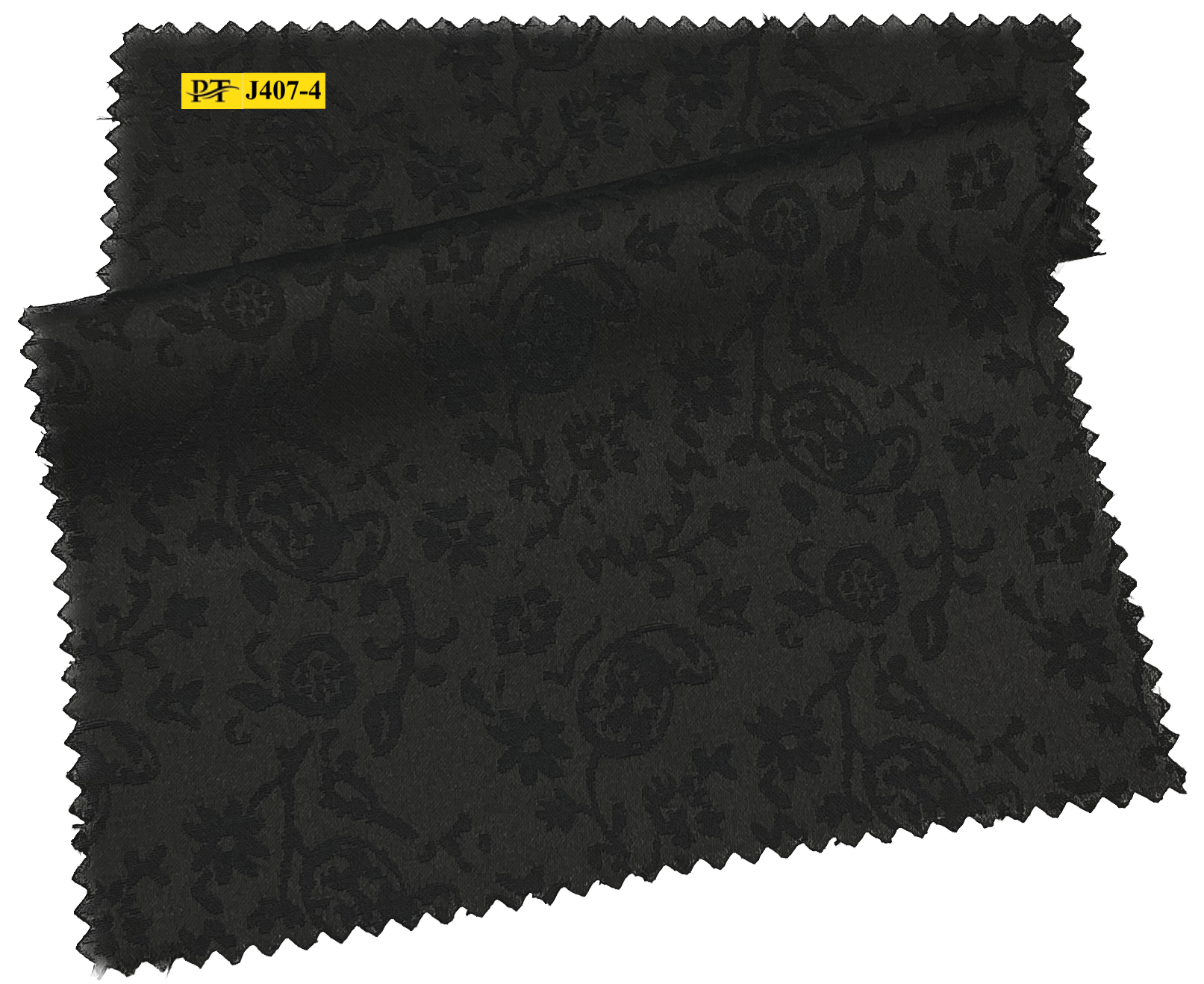 J407-4/P2-22030 Black Suit Fabric