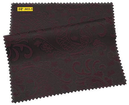 J411-3/P2-22045 Burgundy Jacquard Suit Fabric