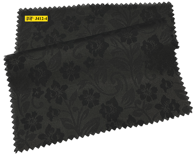 J412-4/P2-22050 Black Suit Fabric