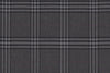 JT-2195005/G1-22970 Grey With Silver & Purple Windowpane Pants Fabric